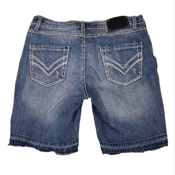 Red Rivet Shorts - Picture 4 of 7